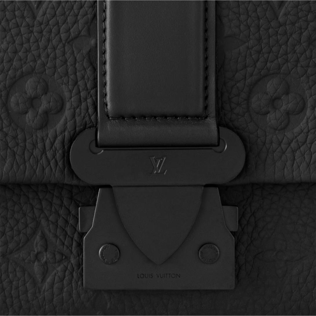 Túi Louis Vuitton S-Cape Messenger Monogram Taurillon Leather Nam Đen